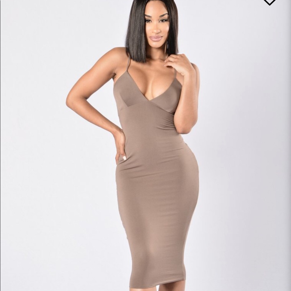 Never Fails Dress - Mocha